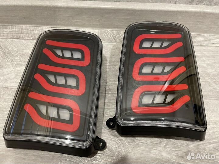 Задние светодиодные фонари Нива мерседес стиль