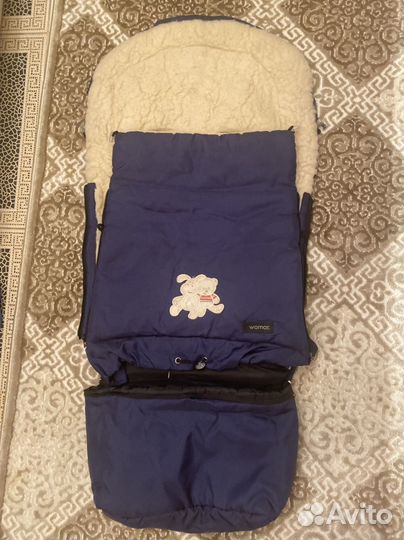 Конверт зимний на овчине