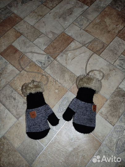 Шапки варежки детские