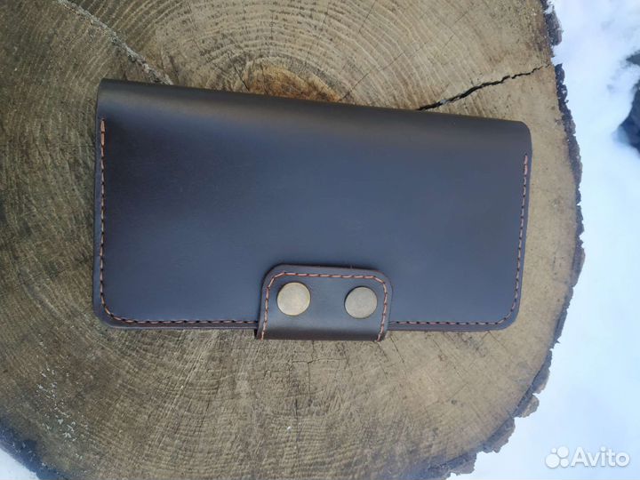 Кошелек Лонгер натуральная кожа