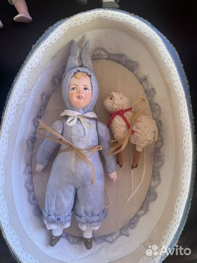 Ватные игрушки ручная работа