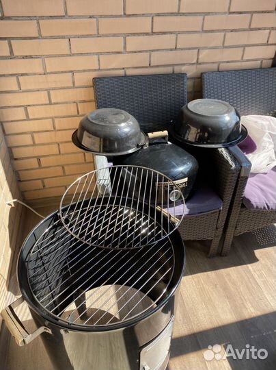 Мангал барбекю коптильня