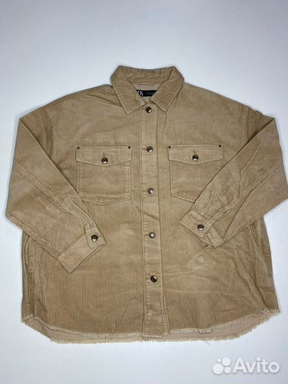 Рубашка вельвет