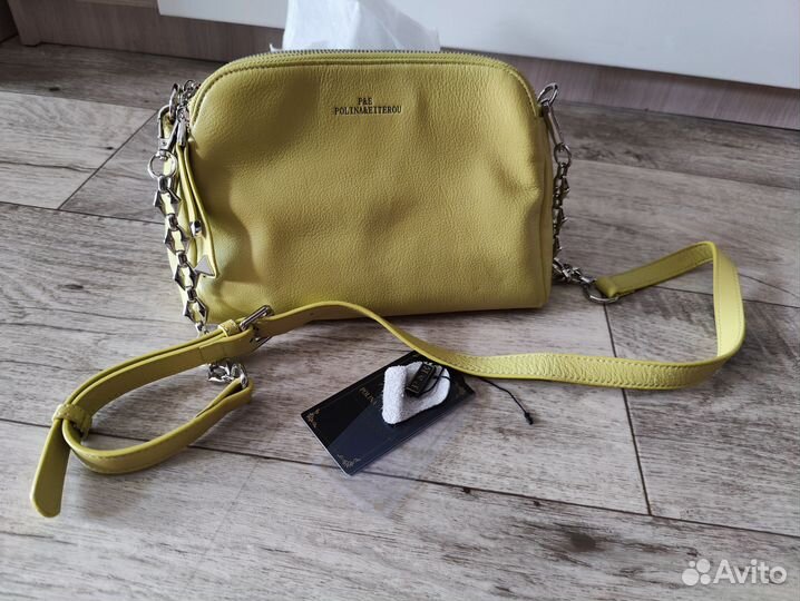 Сумка кожаная новая