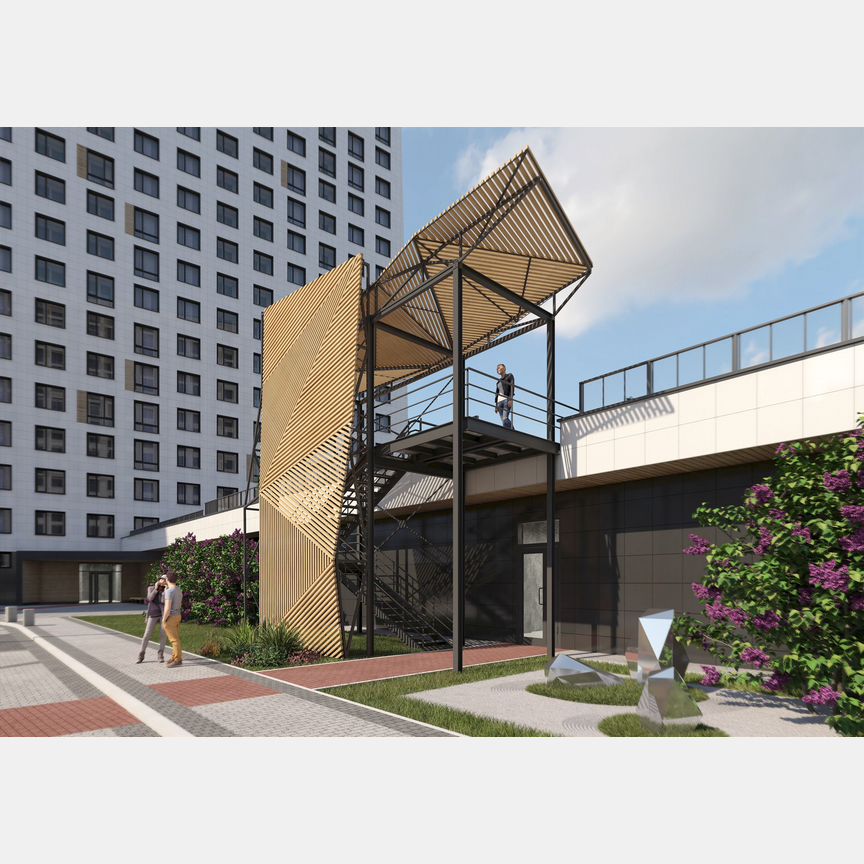 Квартира-студия, 33,8 м², 4/18 эт.