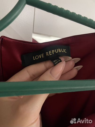 Платье Love republic красное