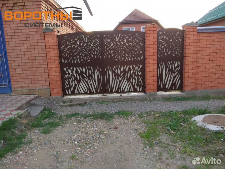 Ворота распашные автоматические