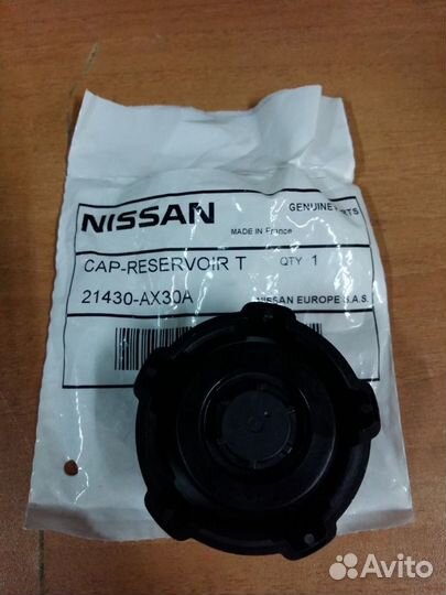 Крышка расширительного бачка nissan 21430AX30A