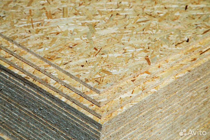 Плита осп 3 осб Влагостойкая 6, 9, 12 мм v-8991