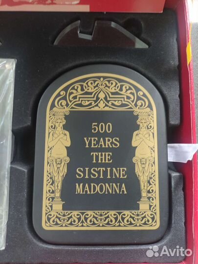 1кг Андорра Сикстинская Мадонна Серебряная монета