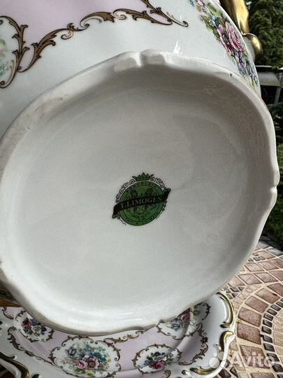 Супница и блюдо Лимож