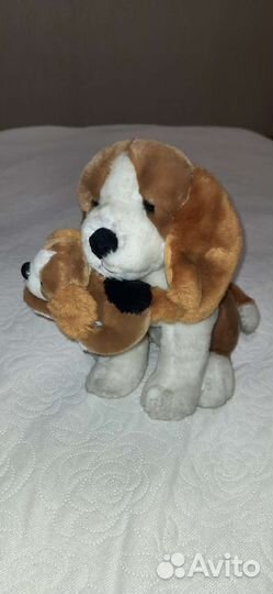 Собака Йомико гончая с щенком