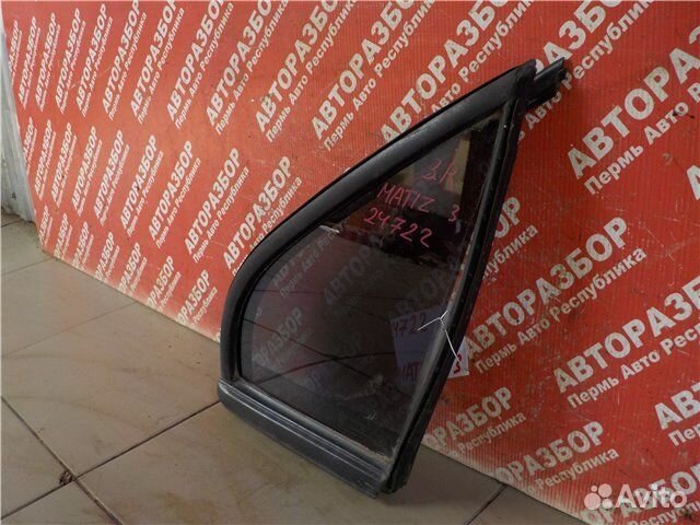 Глухое стекло кузова заднее правое Daewoo Matiz