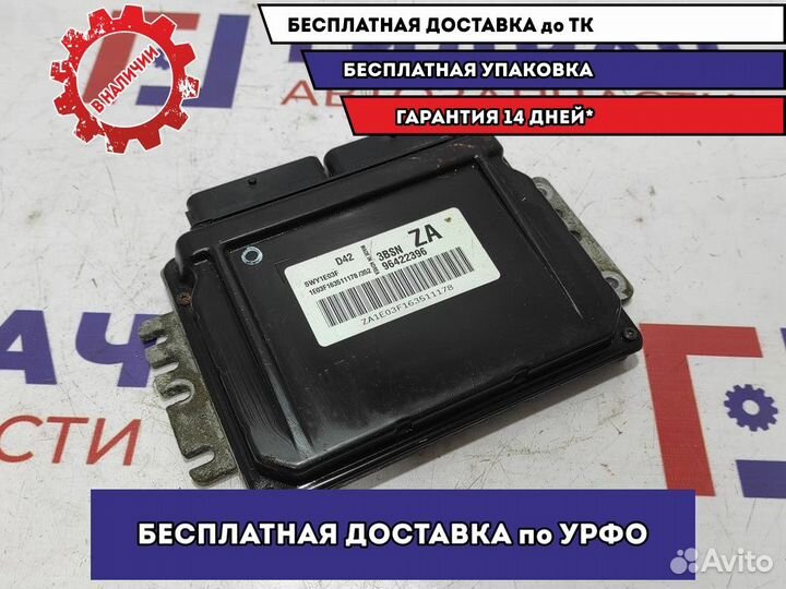 Блок управления двигателем Chevrolet Lacetti 96422