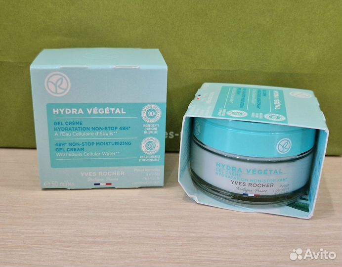 Ив Роше Новинка Hydra Vegetal Крем и Крем-Гель