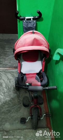 Детский трехколесный велосипед