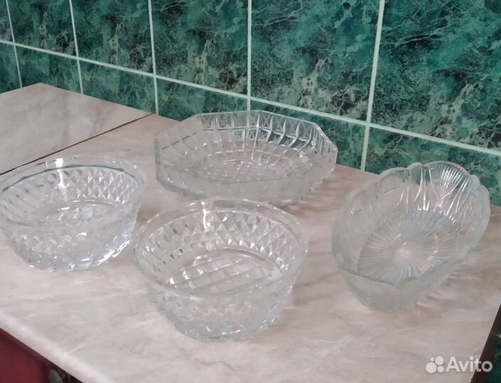 Ваза хрустальная большая СССР