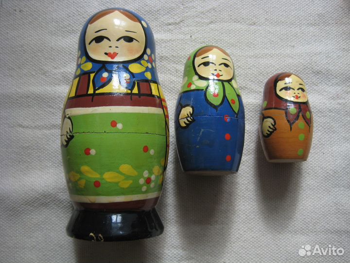 Матрешки разные