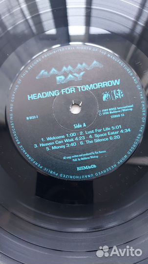 Gamma Ray-90 NM/NM/Ger-оригинал