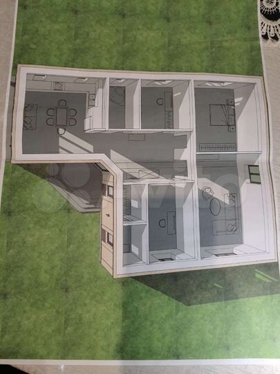 Дом 120 м² на участке 5 сот.