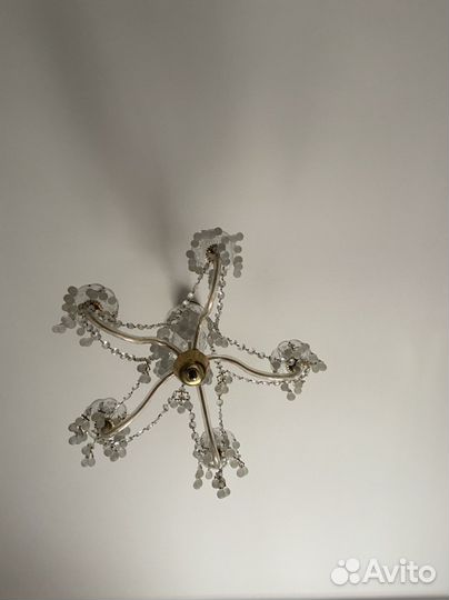 Люстра хрустальная чехия