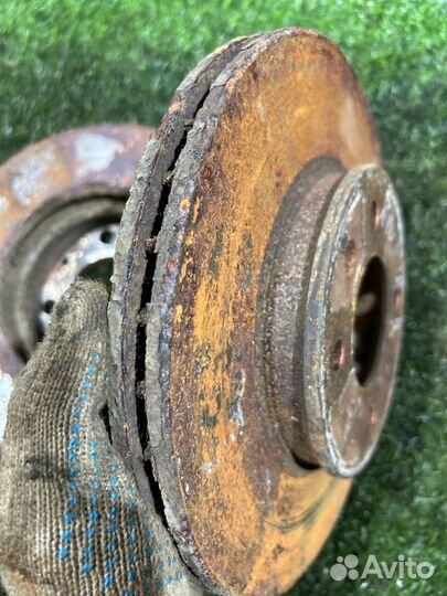 Диск тормозной передний Kia RIo 3 Hyundai Solaris