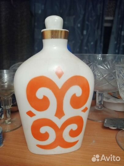 Штоф Хайтинского фарфорового завода 1962-1967