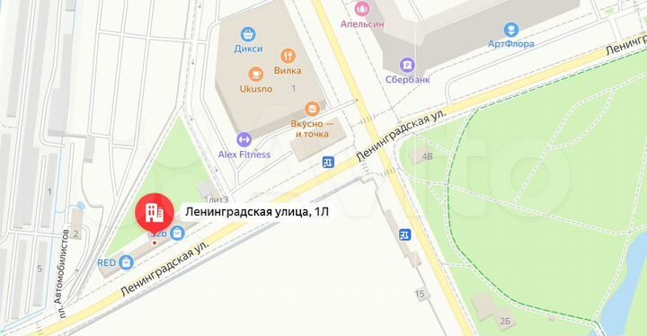 Торговая площадь, 15 - 50 м²