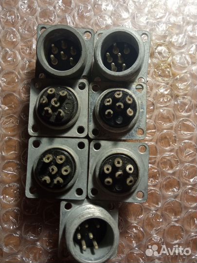 Разъемы СССР 2рмг 14б4ш1е2 /снц4-10
