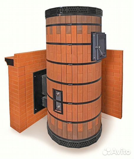 Кирпичная печь для бани