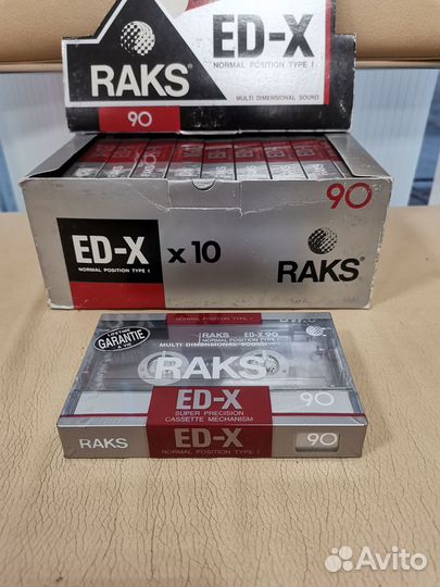 Кассеты новые raks ED-X