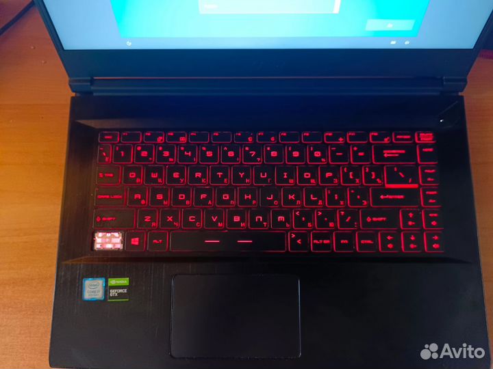 Игровой ноутбук msi