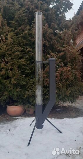 Камин - свеча / обогреватель для террасы