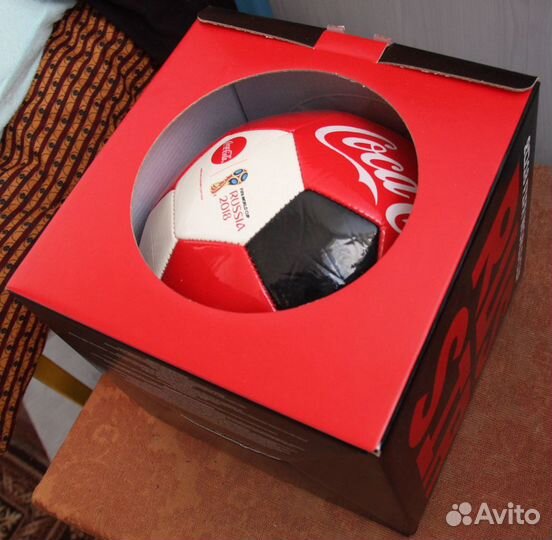 Мяч футбольный Coca-Cola