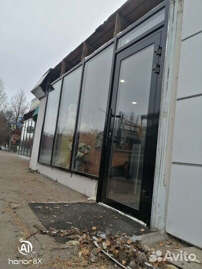 Дверь входная алюминиевая