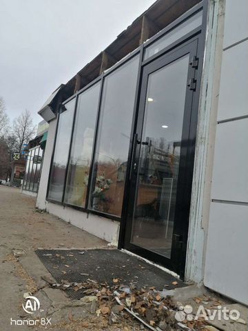 Дверь входная алюминиевая