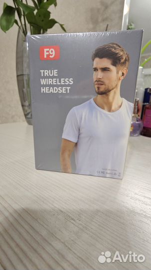 Новые беспроводные наушники bluetooth F9 v 5.1