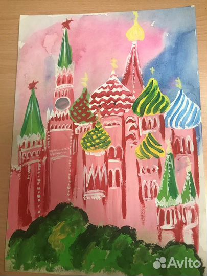 Детский рисунок,размер А3