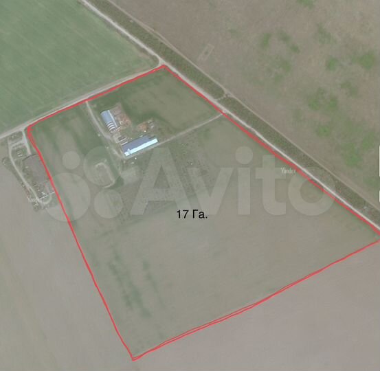 Участок 17 га (СНТ, ДНП)