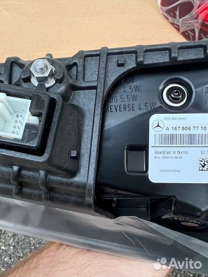 Фонари GLS w167 рест 2024