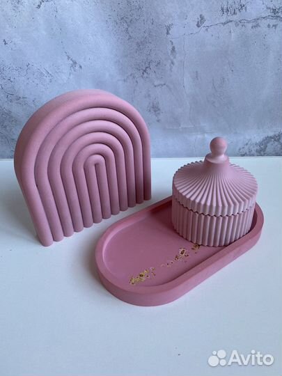 Гипсовая шкатулка