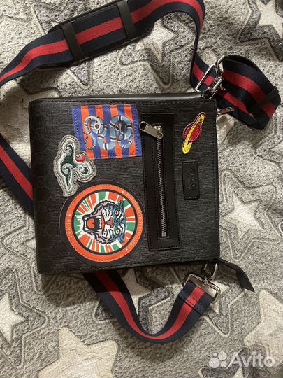 Gucci gg supreme сумка