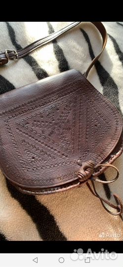 Сумка натуральная кожа