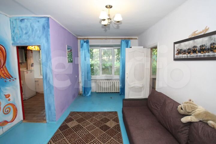 2-к. квартира, 43,4 м², 1/4 эт.