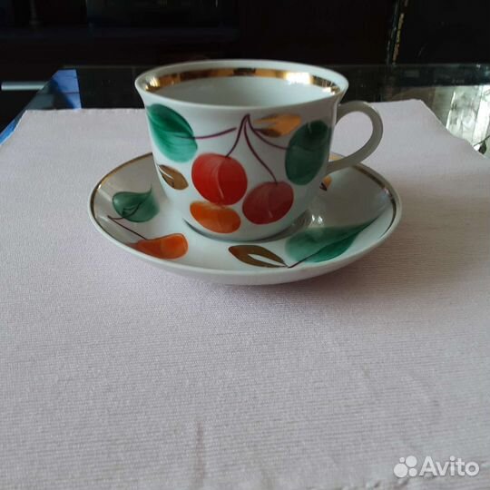 Чашка с блюдцем СССР