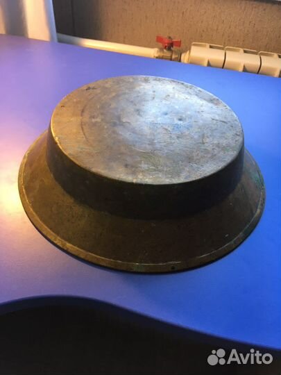 Латунный таз для варенья