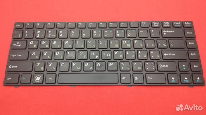 Клавиатура для ноутбука Clevo W740SU, DNS 015093 с