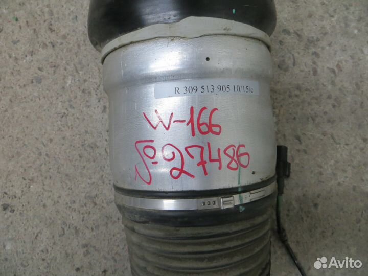 Mercedes Benz W166 M-Klasse (ML/GLE) 2011) Пневмоа