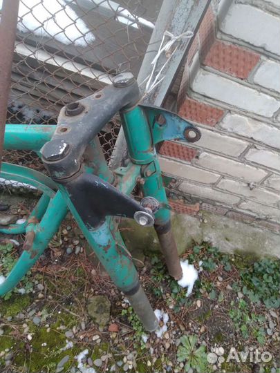 Рама мотоцикла урал м 67-36 и вилка