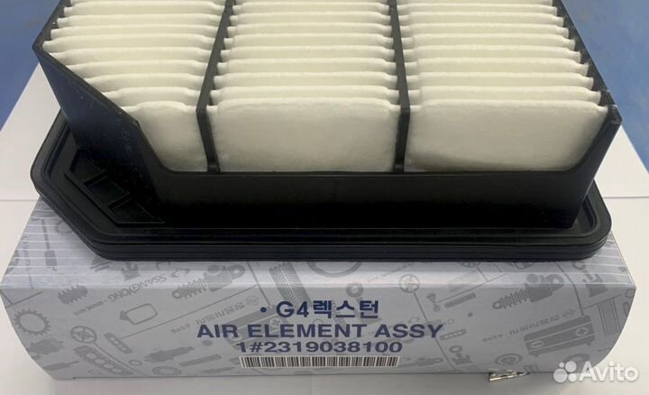 Фильтр воздушный Rexton G4 с 2018.09- 2319038100